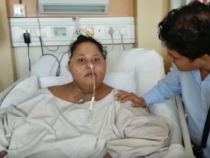 إيمان الفتاة المصرية التي فقدت نصف وزنها خلال شهرين