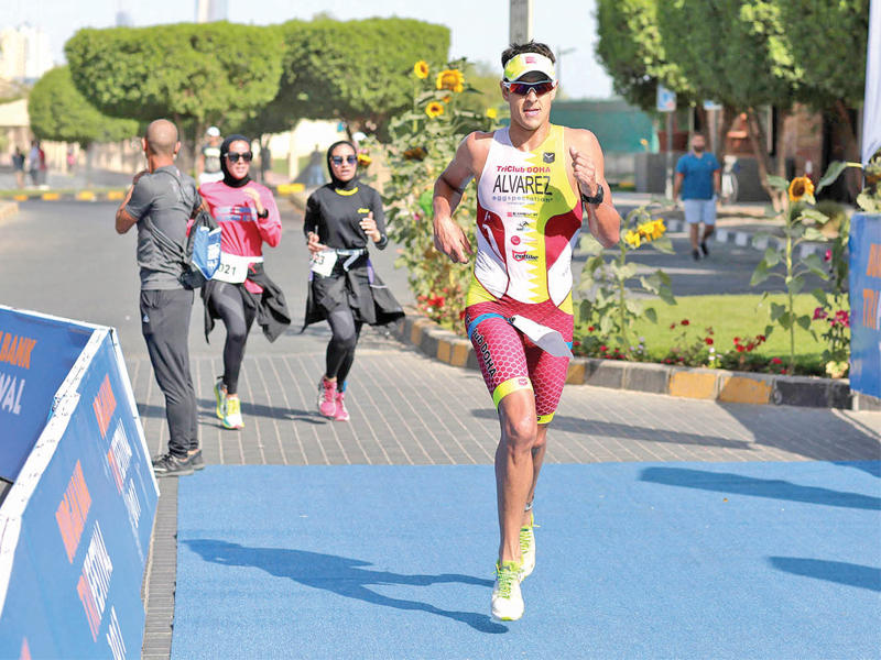 جانب من سباق الجري 