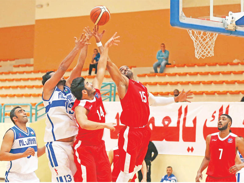 الجهراء والكويت في منافسات الجولة الماضية