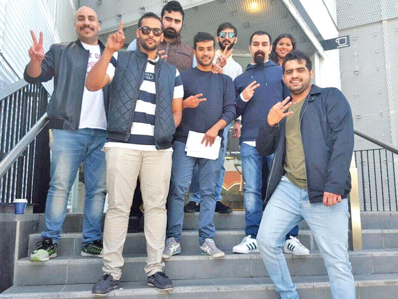 اعضاء قائمة «المتكاتفون»