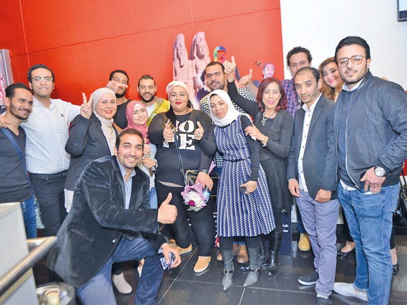 أسرة فيلم «سكر برة»