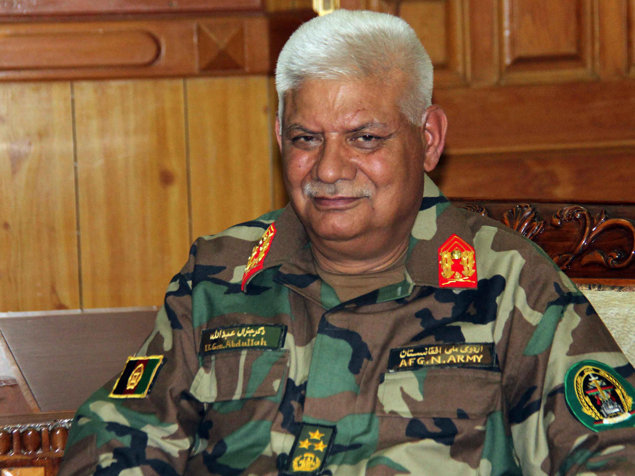 وزير الدفاع الأفغاني عبدالله حبيب