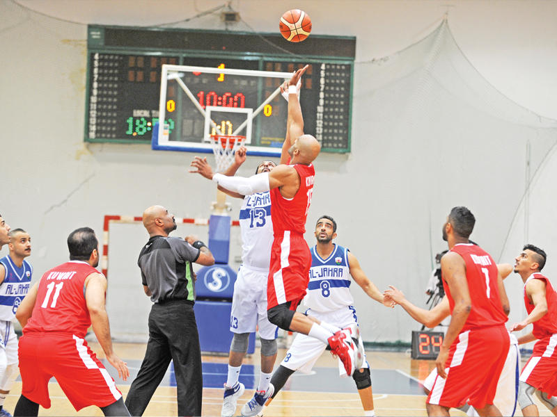 جانب من لقاء الكويت والجهراء قبل عطل الساعة (تصوير عبدالله الخلف)n