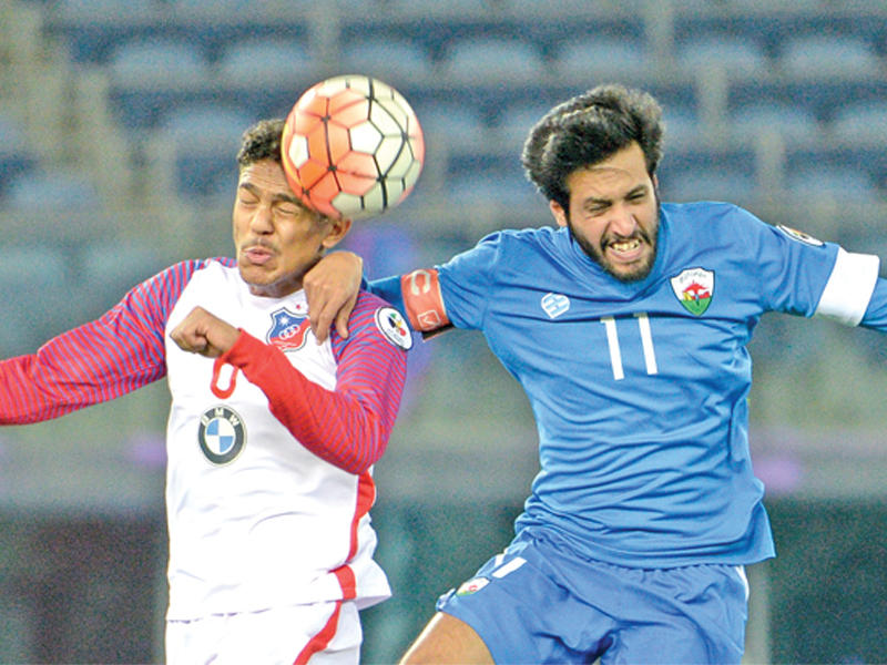 لقاء سابق بين الكويت والجهراء ويبدو الصراع بين عبدالعزيز مدلول ويوسف الخبيزي