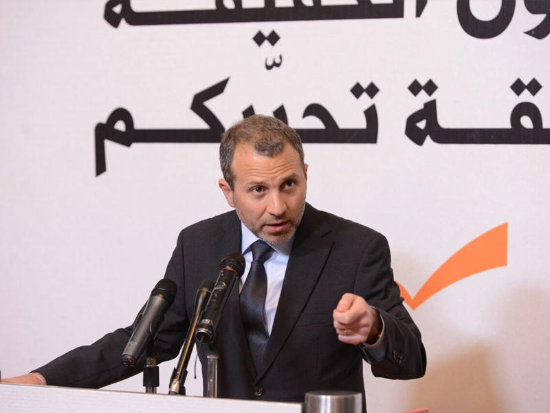  رئيس «التيار الوطني الحر» وزير الخارجية والمغتربين جبران باسيل