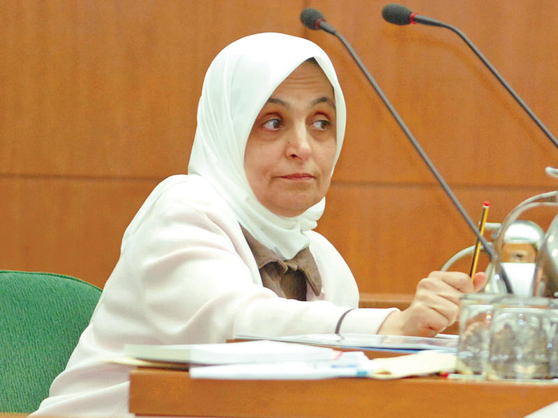  وزيرة الشؤون الاجتماعية والعمل وزيرة الدولة للشؤون الاقتصادية هند الصبيح