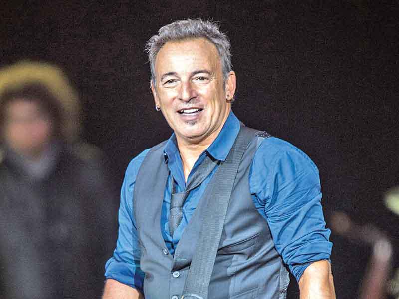 مغني الروك الأميركي بروس سبرينغستين