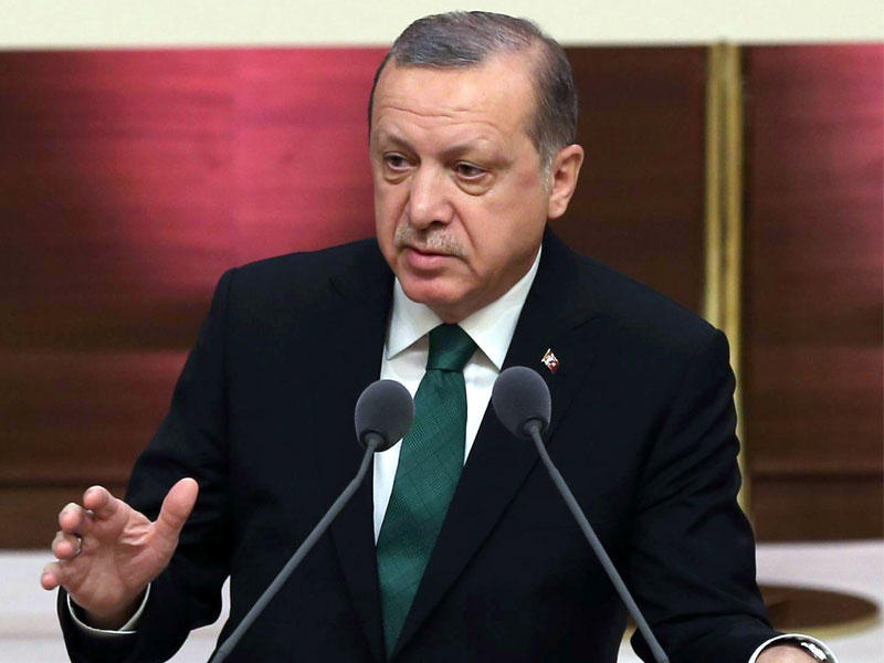 الرئيس التركي رجب طيب إردوغان