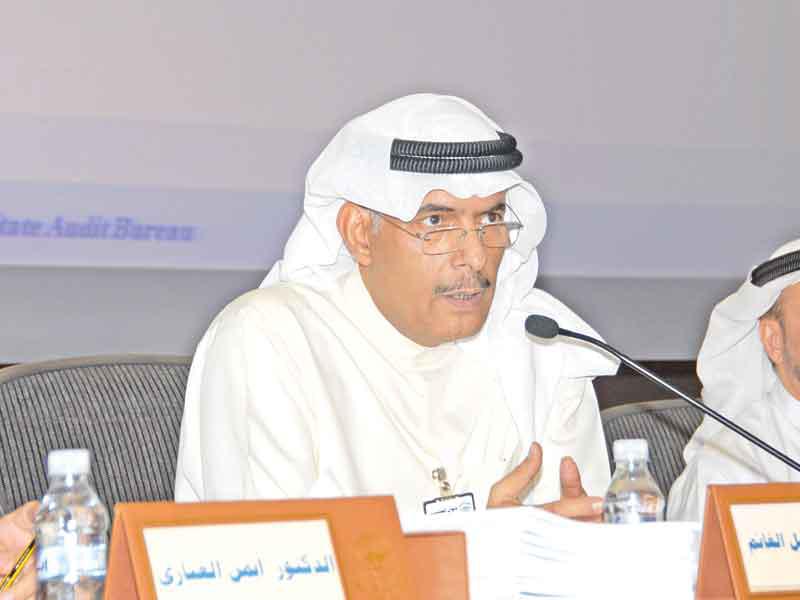 وكيل ديوان المحاسبة إسماعيل الغانم