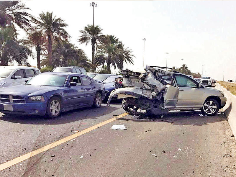 جانب من الحادث