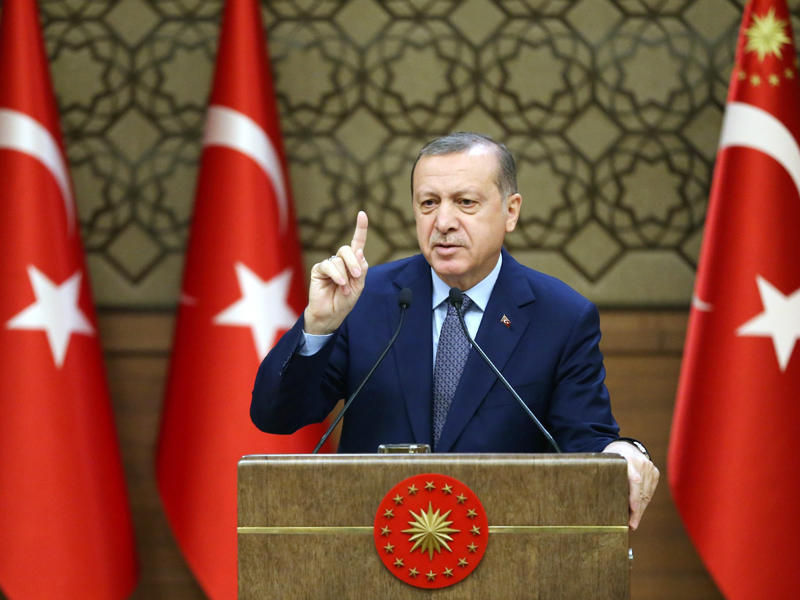 الرئيس التركي رجب طيب إردوغان