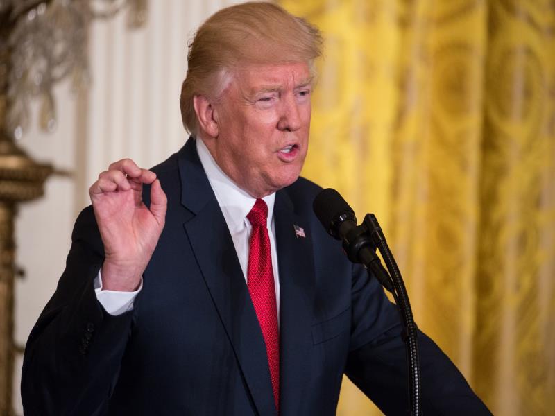 الرئيس الأميركي دونالد ترامب