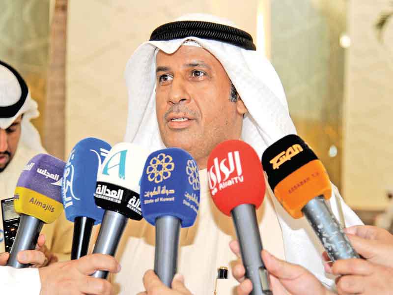  وزير العدل وزير الدولة لشؤون مجلس الأمة  د. فالح العزب