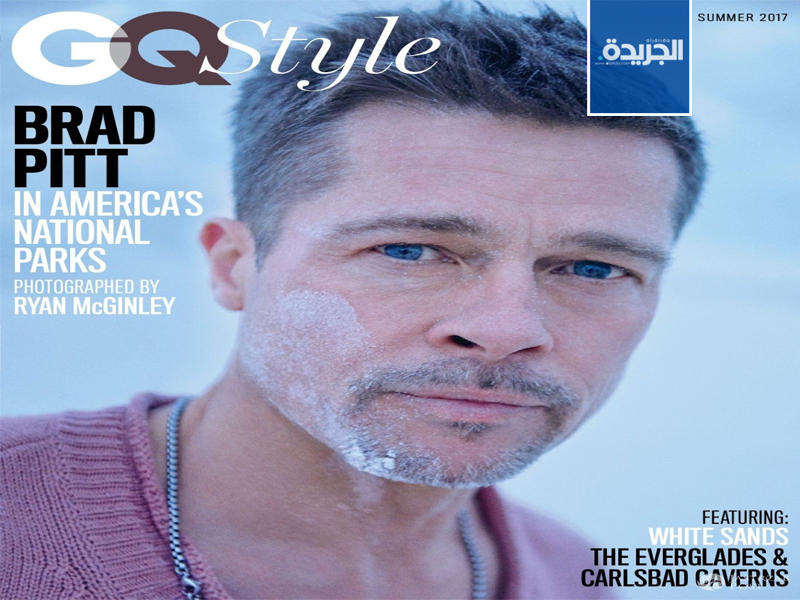 غلاف مجلة «جي كيو ستايل» التي اجرت المقابلة