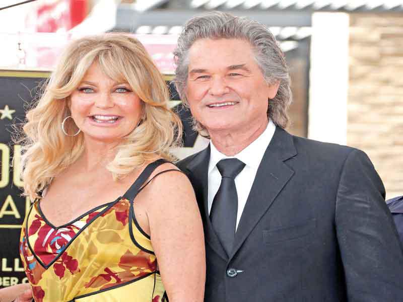 كورت راسل وغولدي هون 