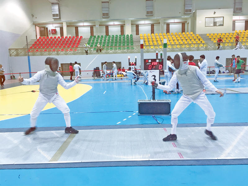 جانب من منافسات البطولة 