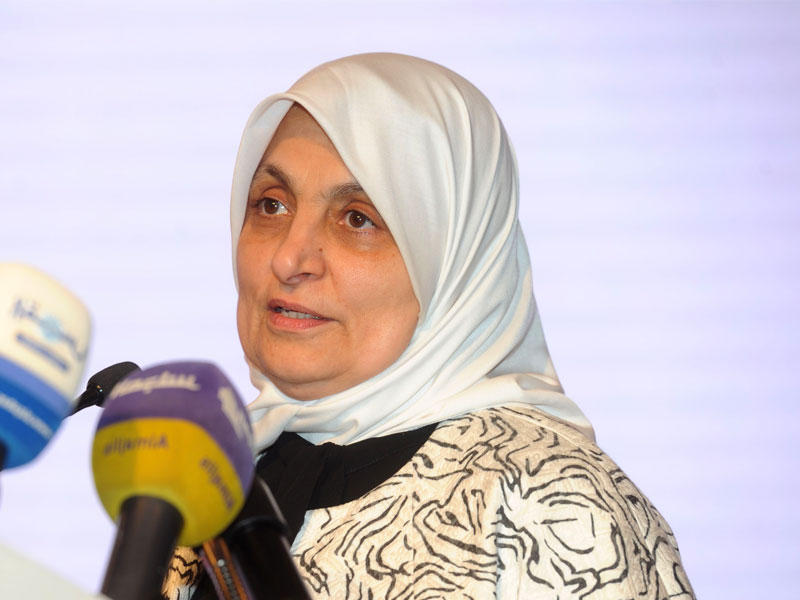 وزيرة الشؤون الاجتماعية والعمل وزيرة الدولة للشؤون الاقتصادية هند الصبيح