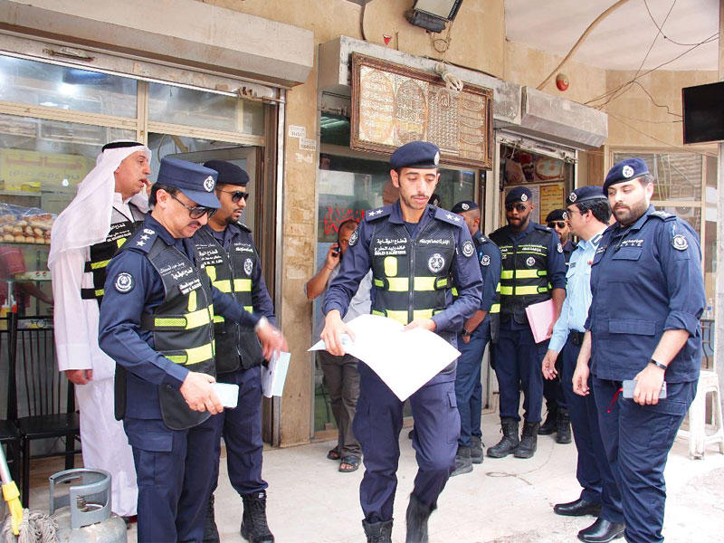 جانب من الحملة