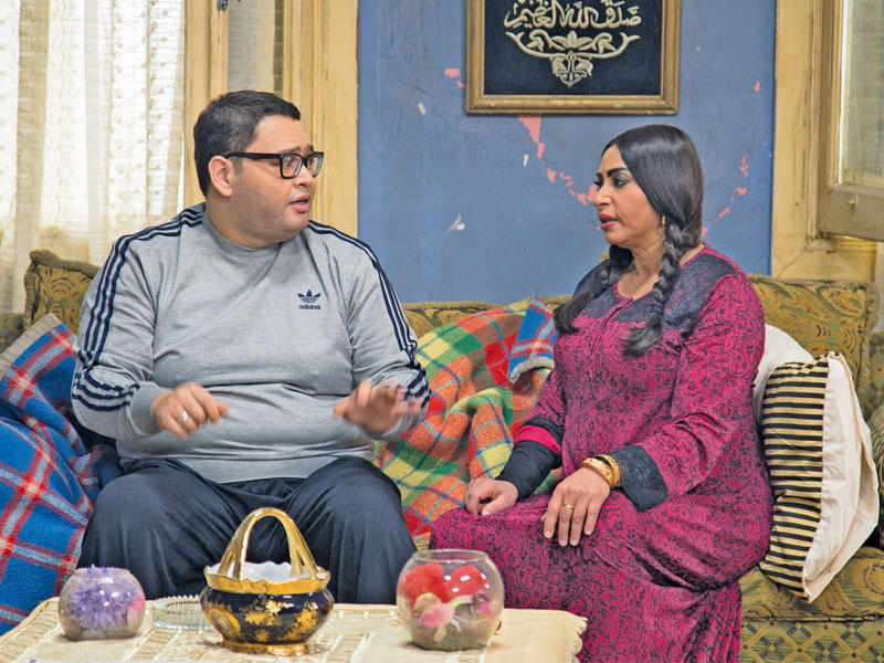 أحمد رزق وسلوى خطاب