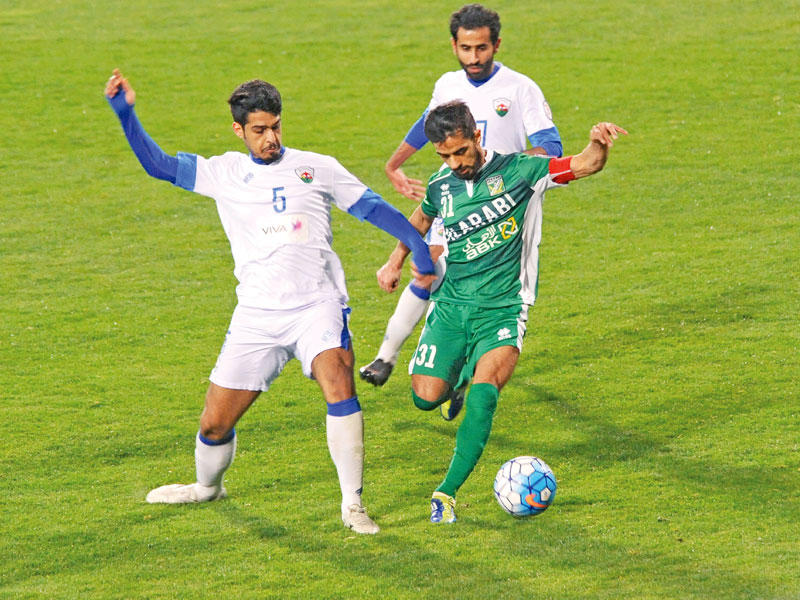 العربي والجهراء في منافسات القسم الأول