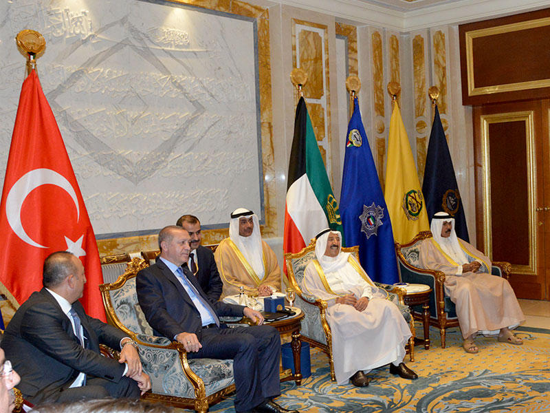 الأمير خلال مباحثاته مع الرئيس التركي أمسn