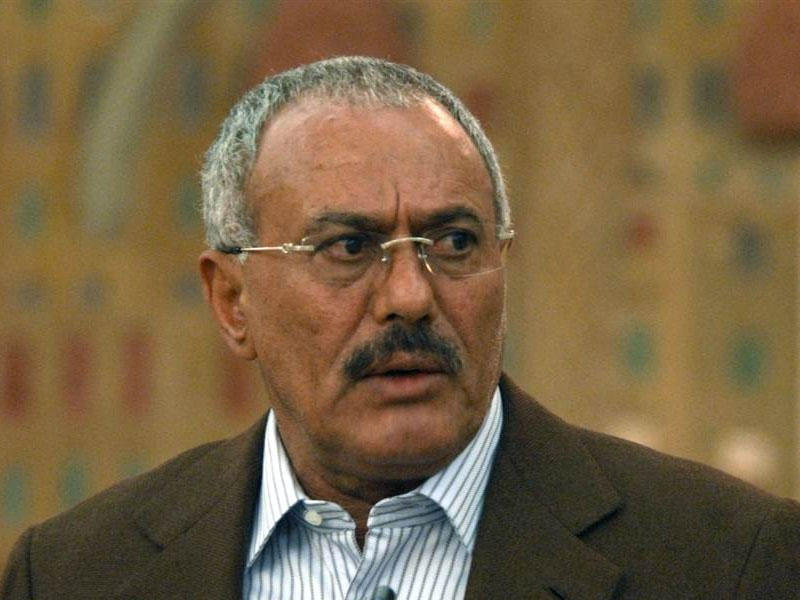 الرئيس اليمني السابق علي عبدالله صالح