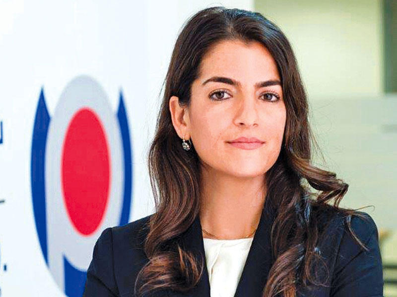  الرئيسة التنفيذية لشركة المشاريع المتحدة للخدمات الجوية (يوباك) نادية عقيل