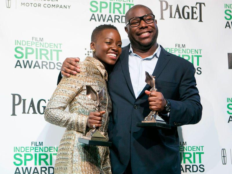 لوبيتا نيونغ و ستيف ماكوين