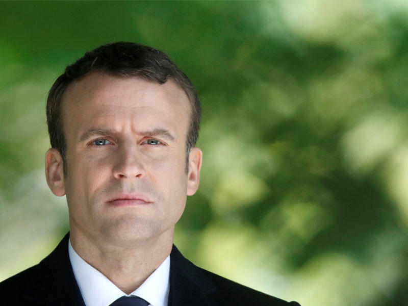 الرئيس الفرنسي المنتخب إيمانويل ماكرو