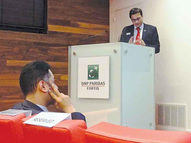 فاضل الفرج في المنتدى الاقتصادي (كونا)