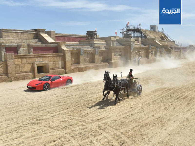 جانب من السباق