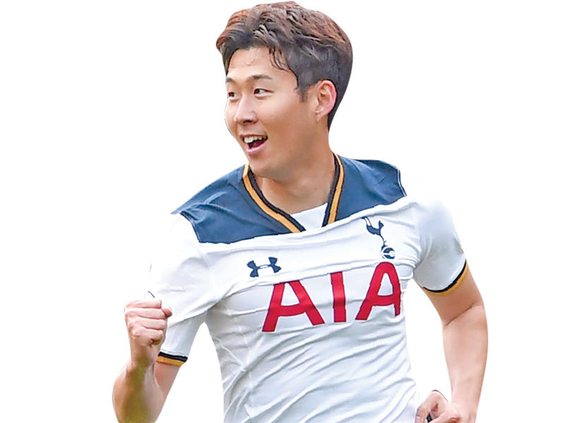 مهاجم توتنهام هوتسبير، الكوري الجنوبي سون هيونغ مين