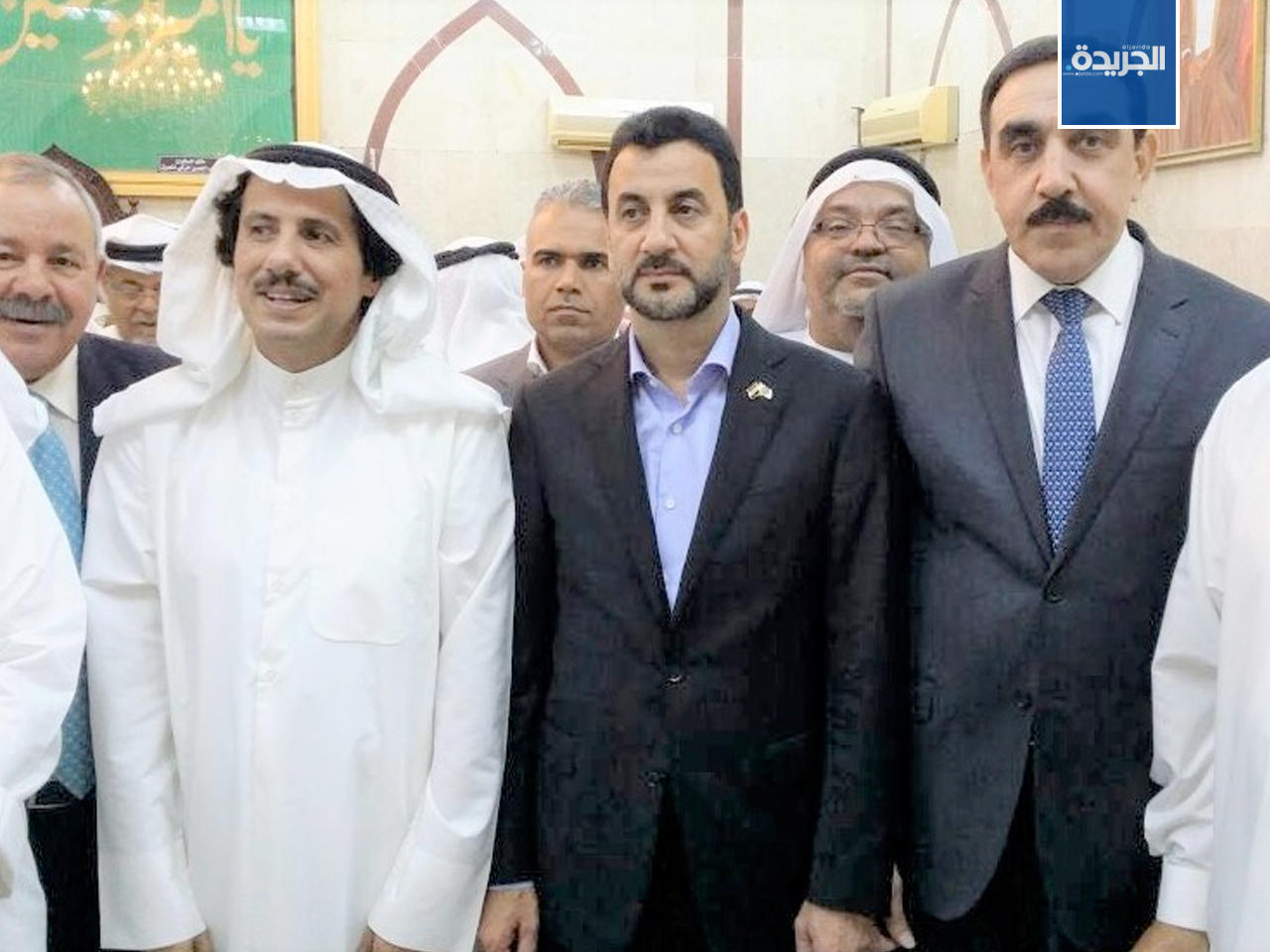 السفير عزام الصباح يلتقي وزير الشباب والرياضة العراقي عبدالحسين عبطان