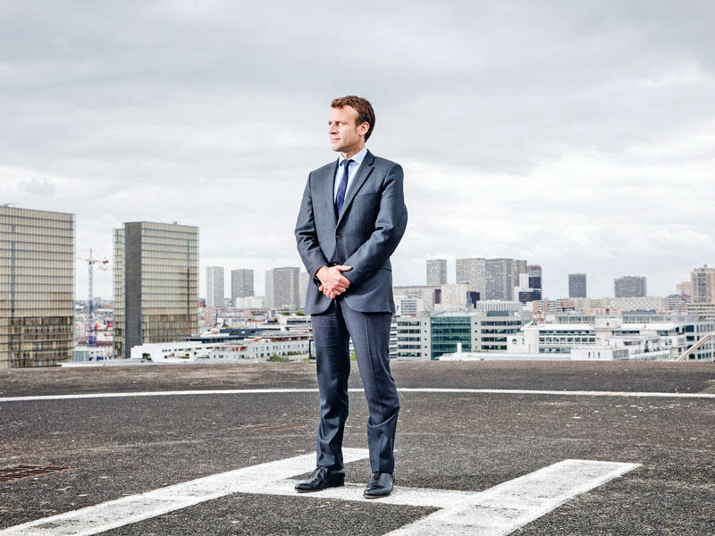 الرئيس الفرنسي إيمانويل ماكرون