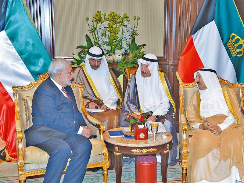 صاحب السمو خلال تسلمه أوراق اعتماد سفير أفغانستانn