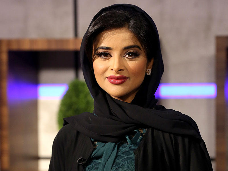  المذيعة الإماراتية ميثاء إبراهيم