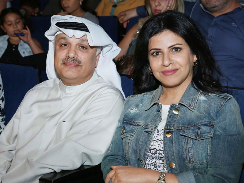 خلود المطيري وعبدالخالق العليn