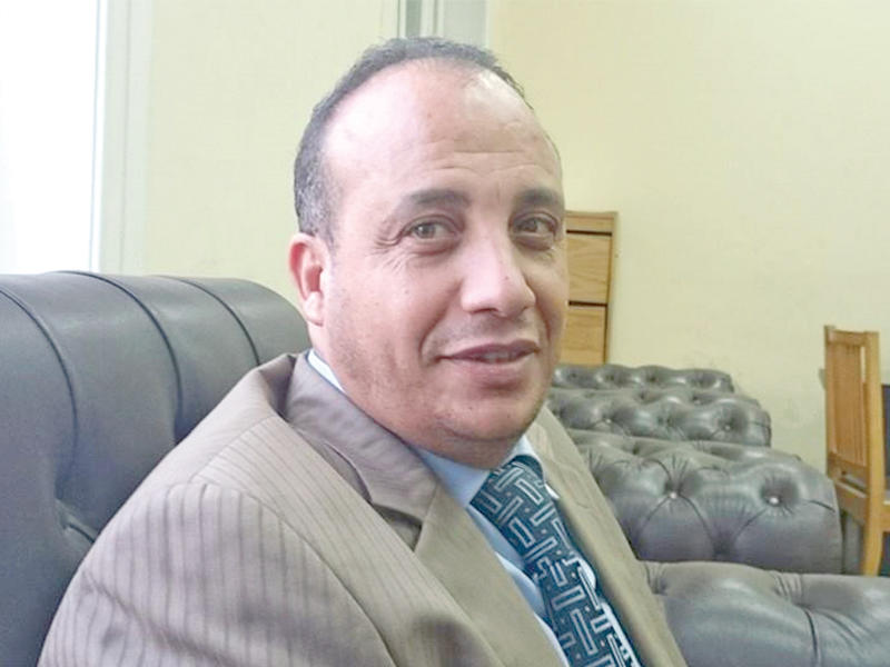 عضو مجلس نقابة المحامين مقرر لجنة الحريات طارق إبراهيم
