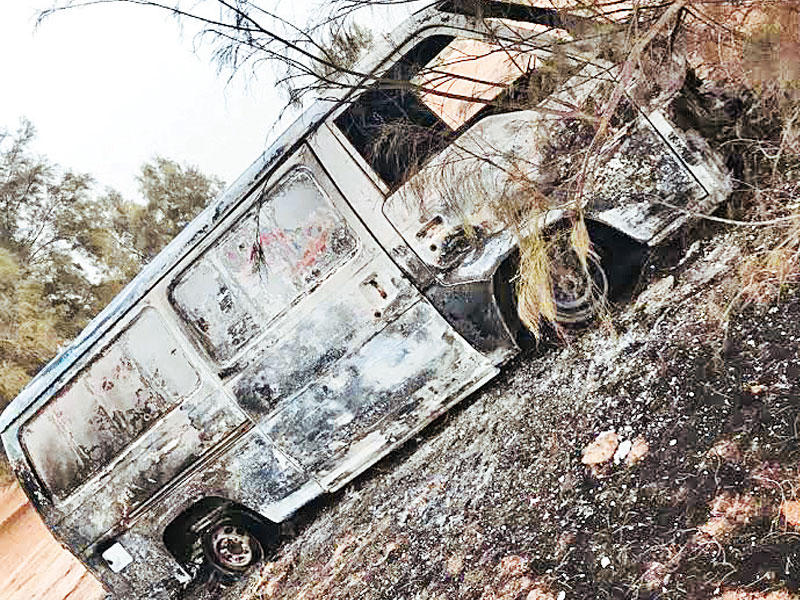 المركبة التي نفذ بها الجناة السرقة