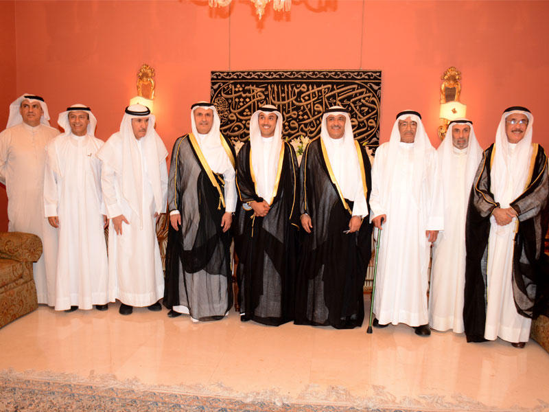 محمد القاضي وشاهين الغانم وحمد الصقر وإبراهيم القاضي وعلي القاضي وعصام الصقر وخالد الصقر وصالح القاضي وأحمد الصقرn