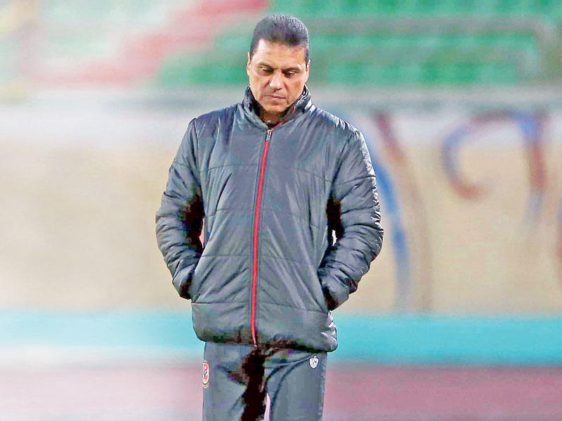 حسام البدري مدرب النادي الأهلي المصري