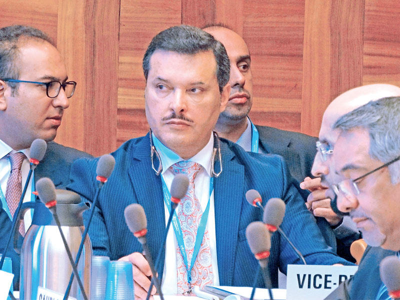 الوزير الحربي خلال المؤتمر