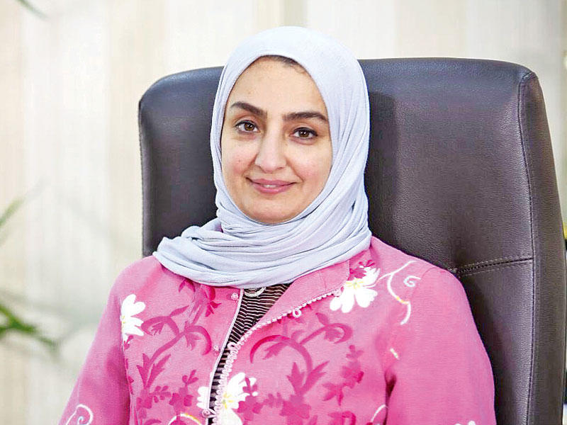  نائبة المدير العام للهيئة العامة للقوى العاملة لشؤون قطاع الموارد البشرية والمالية خلود الشهاب