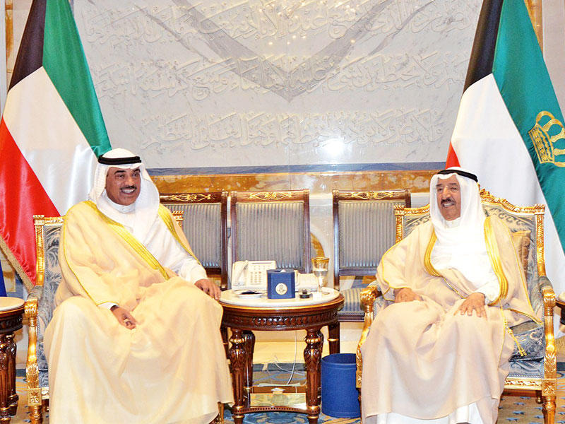 صاحب السمو مستقبلاً صباح الخالد أمس