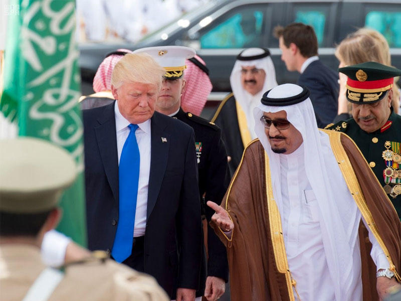 زيارة الرئيس دونالد ترامب للسعودية