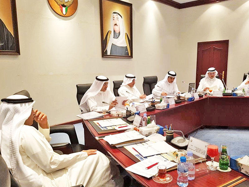 جانب من الاجتماع الأخير للمجلس الأعلى للتعليم قبل يومين