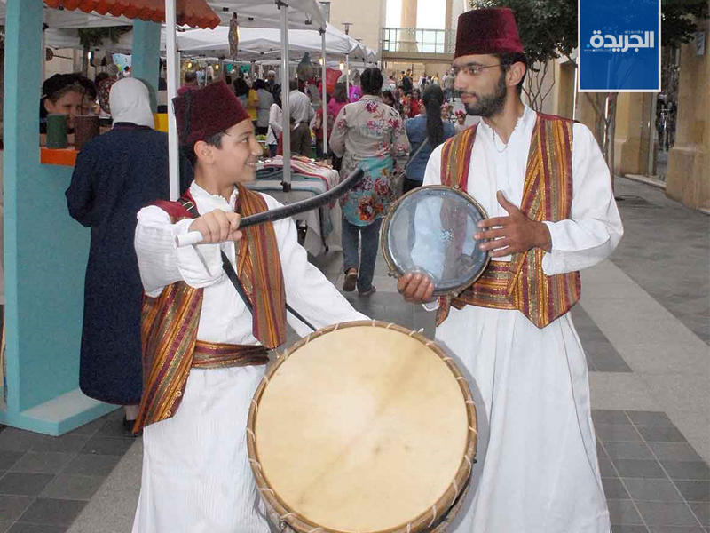 جانب من استقبال الشهر الفضيل في اجواء من الفرح والسرور 