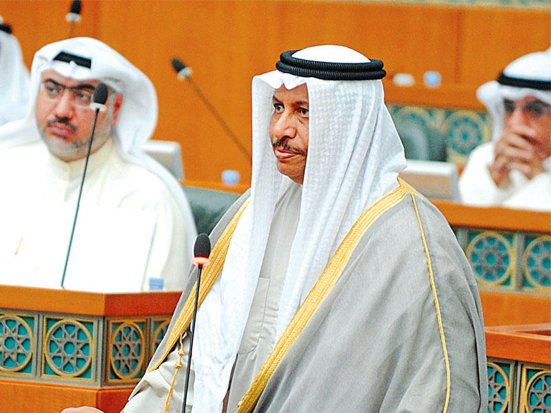 سمو الشيخ جابر المبارك رئيس الوزراء