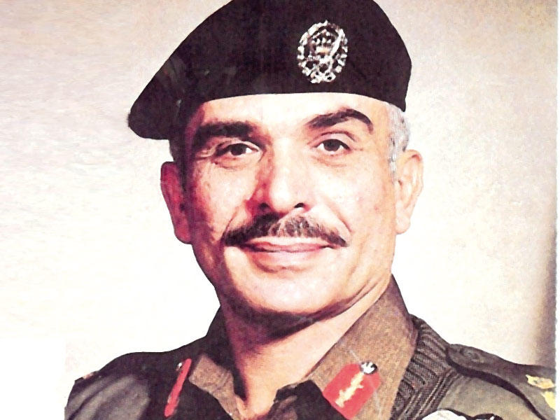 الملك حسين بن طلال