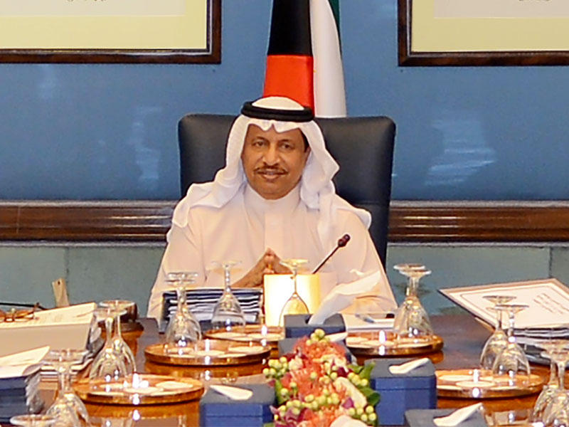 رئيس مجلس الوزراء الشيخ جابر المبارك الحمد الصباح